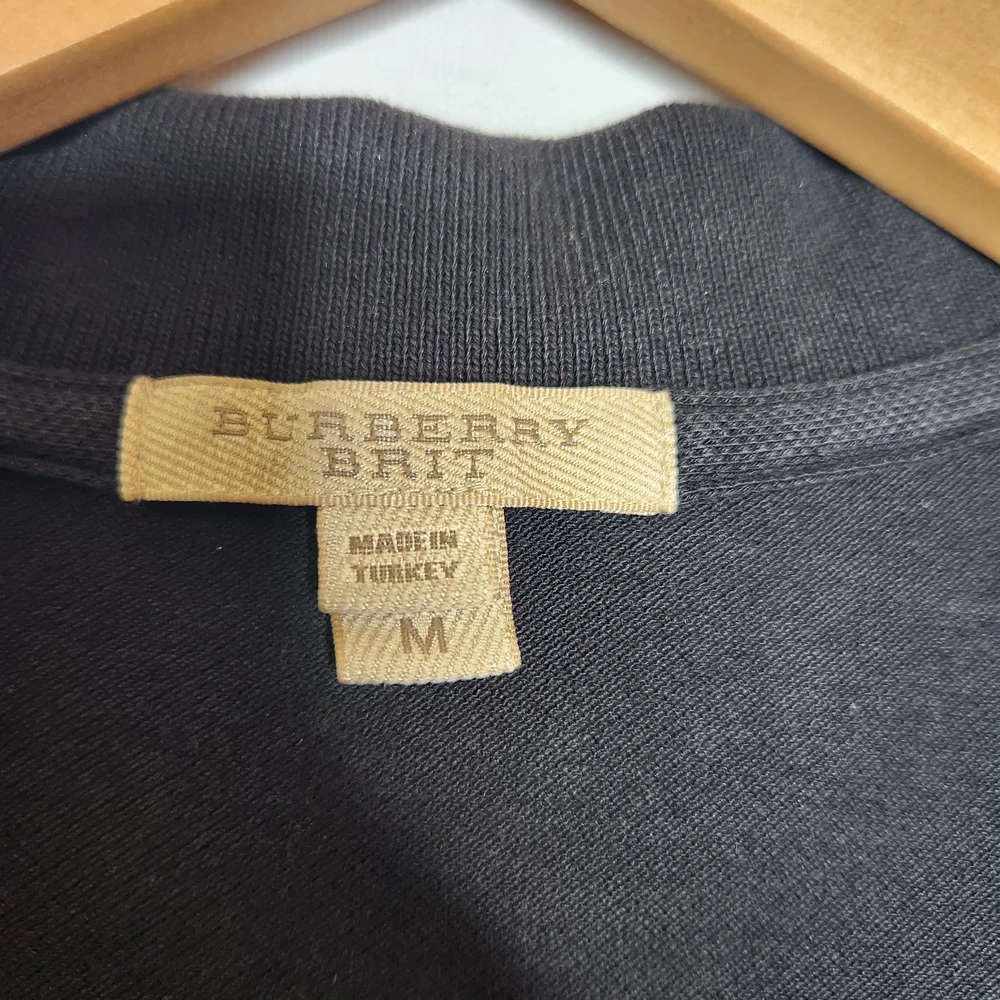 Burberry Black Short-Sleeve Polo Mini Dress - Picture 6 of 10